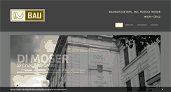 Desktop Screenshot of moser-bau.at